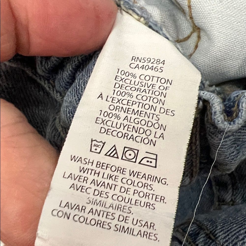 The Children’s Place cotton denim blue jeans straight leg size 3T - Picture 10 of 11